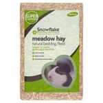 Snowflake Medium Compressed Meadow Hay Natural Small Pet Bedding & Feed