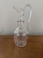 Antique Cut Glass Crystal Decanter Georgian Style 