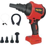 50000RPM Cordless Blower Inflator Vacuum Multifunction for Milwaukee 18V Battery