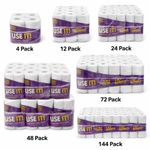 Kitchen Rolls 2ply Embossed Tissue White Paper Hand Towel Wipes Absorbent Tissue