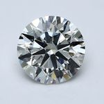 1.19 CT Certificate AGI Round Natural Mined Diamond Loose H color SI1 clarity