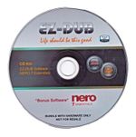 Nero 7 Essentials Software Disc CD OEM  XP, 7, 8, Ezidub Disc Burning Software