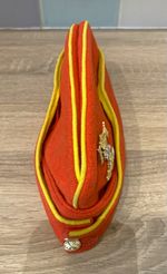 9/12 Royal Lancers side hat with badge.