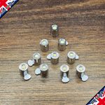 10Pcs Battery LED Miniature Lamps Small Spot Lights for Dollhouses Model Railway