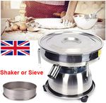 220V Electric Sieve Vibrating Sieve Powder Shaker Flour Sifter Machine / Mesh