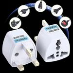 India to UK Travel Tourist Adaptor Converter Mains Plug