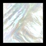 1x Mother of Pearl 2"x2"x3/64" (50x50x1mm) Jewelry Polished White