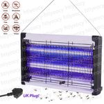 60W Electric Insect Killer Mosquito Fly Bug Zapper Pest Trap LED UV Indoor Lamp