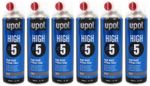 6 x U-pol High #5 Primer GREY 450ml Aerosol High Build UPOL BEST Price
