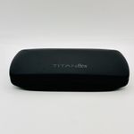 Eschenbach Case Glasses Case Sunglasses Titanflex Logo Black NEW