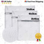 Zipped Wash Laundry Bag Gray Washing Machine Mesh Net Socks Lingerie Wash Bag