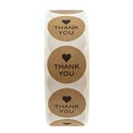 Thank You Stickers Self Adhesive Labels for Business Packaging Envelopes Gift
