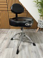 Mapex T775 Drum Stool Throne with Backrest / Height Adjustable / Hardware #VC32
