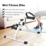 Mini Exercise Bike Under Desk Pedal Exerciser Cycle Arm Leg Peddler