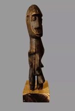 Antique Wooden Primitive Tribal Figure