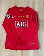 Nike Manchester United Home Shirt Ronaldo 7 Long Sleeve Red Adult Size L