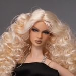 integrity toys OOAK Repaint nadja Fashion Royalty Custom Art Doll Head