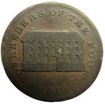 1815 Sheffield Penny Token "Overseers of the Poor"