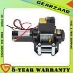 Winch 12V Electric 3000LB Steel Cable Off Road Vehicle Recovery Waterproof