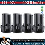 4X 10.8V BL1013 Li-ion Battery BL1014 194550-6 194551 LCT203 4.8Ah for Makita