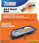 Terro T360 Ant & Roach Bait Stations 4 Pack  Killer Trap  USA IMPORT Black