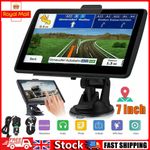 7" GPS Sat Navs for Car Truck HGV Navigation 8G UK/EU Map Free Lifetime Screen