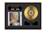 Dolly Parton Signed Gold Disc Album Ltd Edition Framed Picture Memorabilia