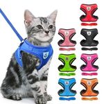 Adjustable Cat Harness and Lead Set – Escape-Proof Vest Leash for Cats, Kittens