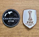 Manchester United 2007-2008 Champions League Winner & World Cup 2008 Patch Badge