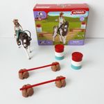 Schleich Horse & Rider 42441 Hannah Horse Club Set Jumps Boxed