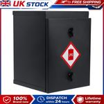 Steel Gas Bottle Locker Box Propane Butane Safe Storage for VW Camper Motorhome