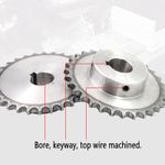 Drive #50 Chain Sprocket 10 - 20 Teeth Pitch 15.875mm 5/8" 10A Sprocket Wheel