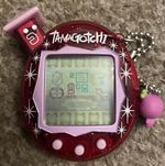 Bandai Tamagotchi Connection V5 Clear Pink with Stars Ultra Rare 