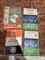 England Football Games From 1950s Fair Condition