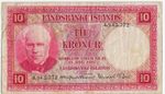 Iceland  10  Kronur 1928 (sign.10)  P33a