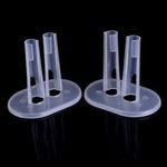 20x Clear Plastic Doll Stand Display Holder Prop Up Model Toys Stand Accessories
