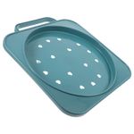 PP Gas Cylinder Wheel Tray with Handle Sturdy Movable Propane Tank Storage Cart