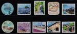 Japan 2026 My Journey Series No. 11 - 85Y Postcard Rate Complete Used Set