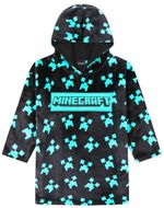 Minecraft Oversized Creeper Blanket Hooded Fleece For Boys Girls Keep Warm w22
