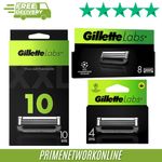 Gillette Labs Razor Blades Refills Choose Your Pack Size: 4, 8, 10, 16, 20