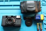 Serviced Konica C35 AF 35mm Film Camera. Works inc Flash. Bundle with film