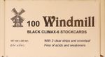 Windmill Climax 6 - 2 Strip Black Stock Cards - Brand New Box of 100 Post Free
