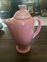 Vintage Deco, Fiesta Wear Teapot, Nice Pink Color
