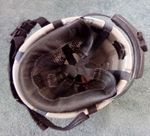 Fireman's Helmet Full Inner with chin strap.           .                    R135