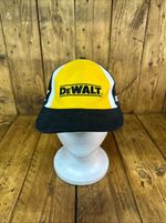 DeWalt Motorsport Sponsor Cap Yellow Black Yamaha Tech3 Adjustable Baseball Hat