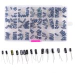 Electrolytic Capacitor 60-900pc Assortment Kit 4 values 0.1-2200uF Assorted Set
