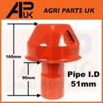 Air Pre Cleaner Filter Hood Hat for Massey Ferguson 35 35X 135 148 835 Tractor