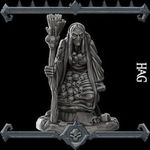 HAG/WITCH Miniature Model -  28mm, 32mm up to 8 Inches | Dungeons and Dragons | 