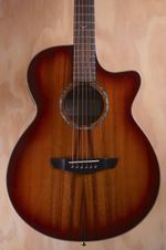 Faith Venus Electro-Acoustic Guitar in Blood Moon, Hard Case included