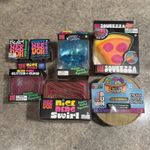 Nee Doh 🩷💙🧡💛Multicolor Bundle & Rainbow Mystery Dumpling Tie Dye Easter Fun